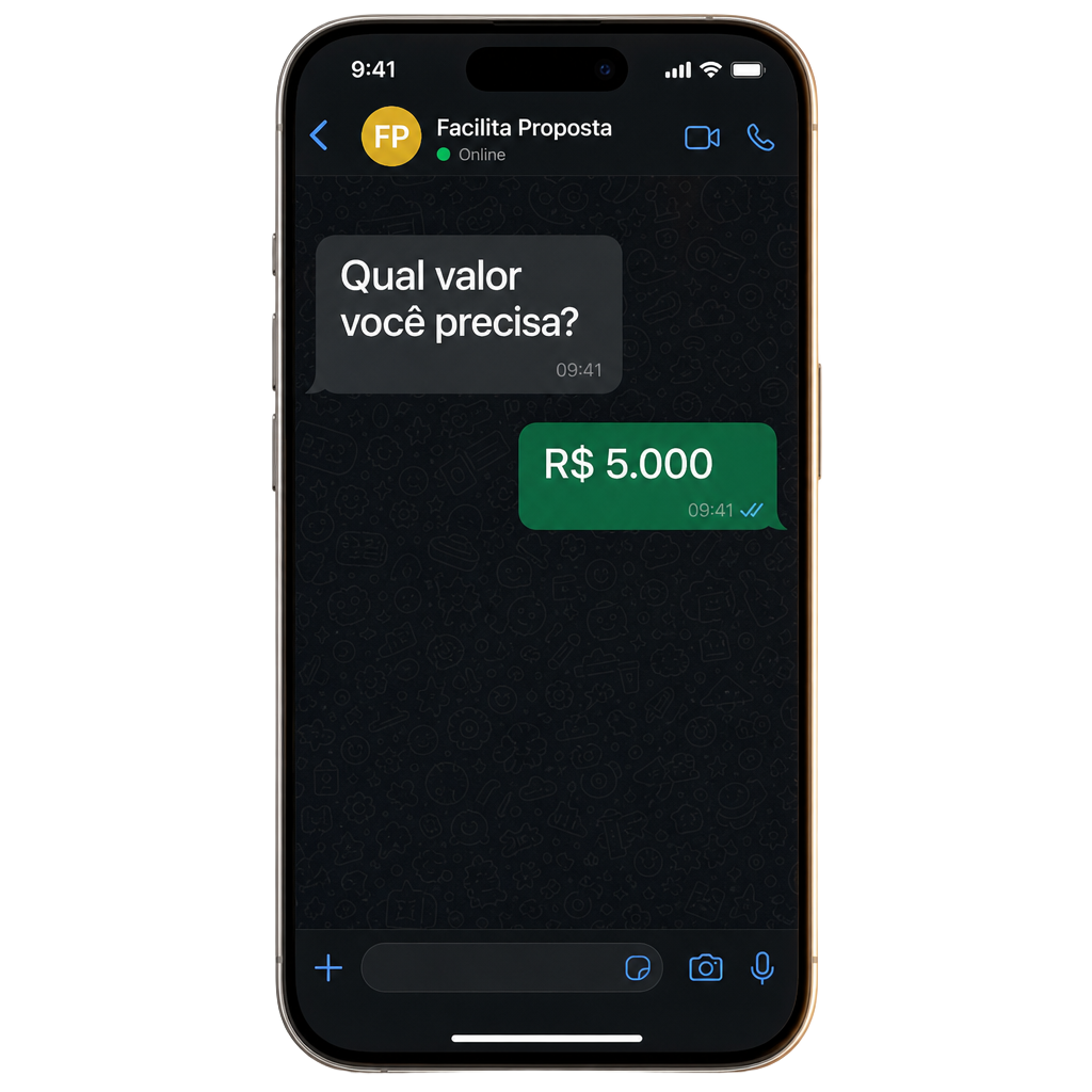 A partir de R$ 350,00 em 15x com pagamentos diários